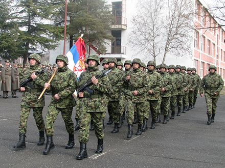 Pripadnici Četvrte brigade. Foto: D.Ristić